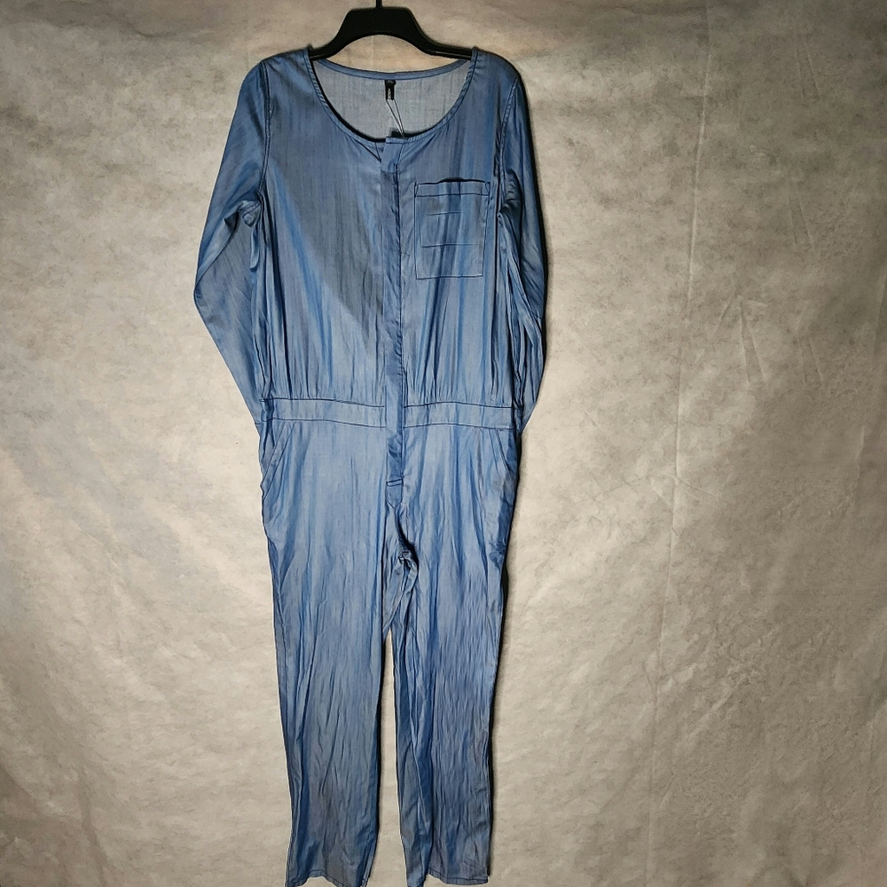 HAODUOYI Cotton Polyester Blend Jumpsuit